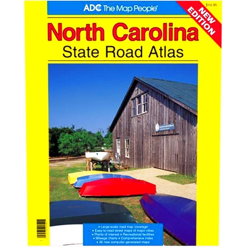 ADC the Map People North Carolina State Road Atlas