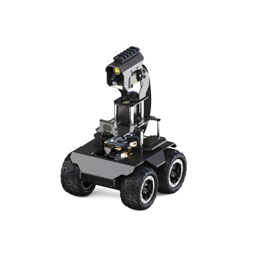 Waveshare RaspRover Open-Source 4WD AI Robot,Compatible with Raspberry Pi 4B, Dual Controllers, Computer Vision, Comes with Pan-Tilt Module, PI4B-4GB NOT Included