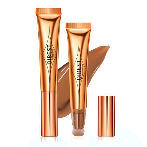 NVLEPTAP Contour Beauty Wand Cream Liquid Contour Wand,Bronzer Contour Stick with Cushion Applicator,Lightweight Blendable Super Silky Natural Matte Cream Contour Stick - 01 Contour Wand