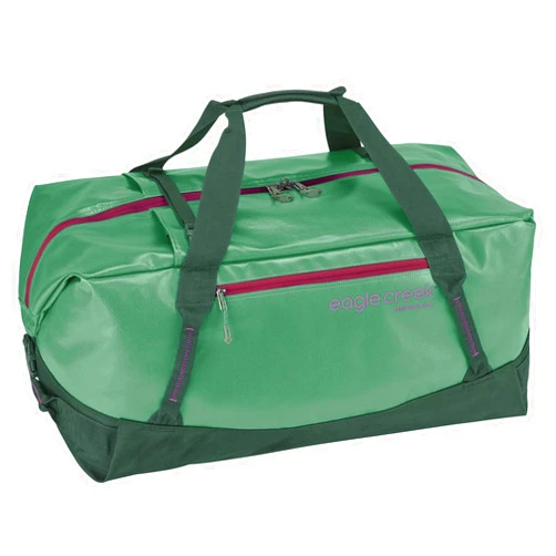 Eagle Creek Migrate 90L Travel Backpack Duffle Bag with Tuck-Away Backpack Straps, Full-Access Wide Mouth Opening & Seamless Bottom Bathtub Construction, Willow Green