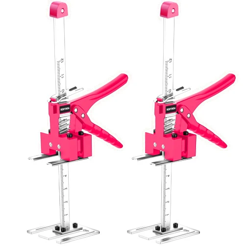 RENYINDA Labor-Saving Arm Jack Multifunctional Construction Jacks, Furniture Jacks，Lift Height 10 inches 300lb Load-Bearing for Installing Windows and Doors, Lifting Furniture, Woodworking Tools