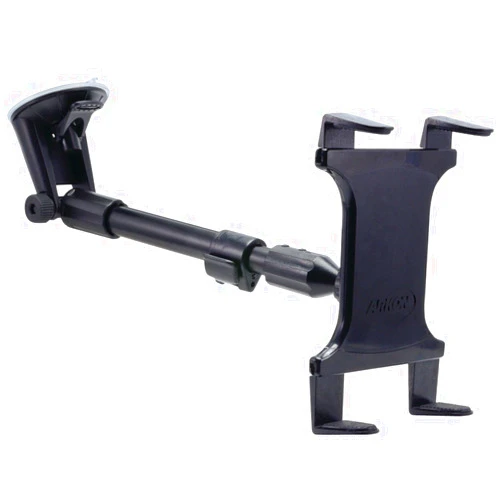 ARKON Large Tablet Long Arm Windshield Suction Mount for Apple iPad Air iPad Pro Retail Black - TAB-CM117, 16 x 6 x 3 inches