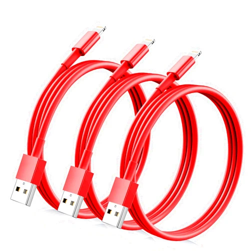 HFHSCN for iPhone Charger Cord Lightning Cables, Original 2023 Upgraded [3Pack 3ft] MFi Certified USB A Charging Cable for iPhone 13 12 11 Mini Pro XR Xs Max X SE 8 7 6 Plus