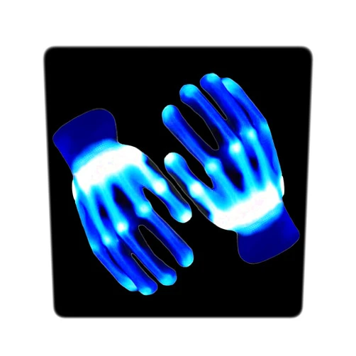 GOLEDLF Toys LED Gloves for Kids - Fun and Cool Toy for 7-12 Year Old Boys and Girls - Perfect for Stocking Stuffers, Halloween, Christmas, Birthdays - Light Up Gloves for Outdoor Games - Ideal Gifts