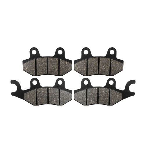 ZICOO Front & Rear Brake Pads for Kawasaki Teryx 4 800 750 4x4 2008-2023, Brute Force 650 750 2005-2023, Mule Pro 820 1000 2015-2023, Bayou 300 400