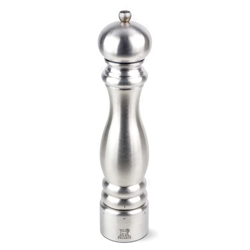 Peugeot - Paris Chef u'Select Manual Pepper Mill - Adjustable Grinder - Stainless Steel