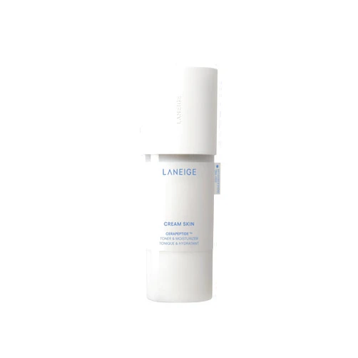 LANEIGE Cream Skin Refillable Toner & Moisturizer with Ceramides and Peptides: Korean Milky Toner, Amino Acid, Nourish, Hydrate, Barrier-Boosting, Visibly Firm
