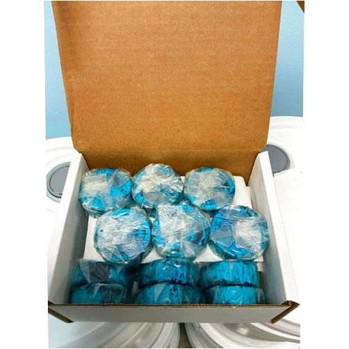 Capital Fresh Automatic Toilet Bowl Cleaner Blocks, Blue, 24 Count