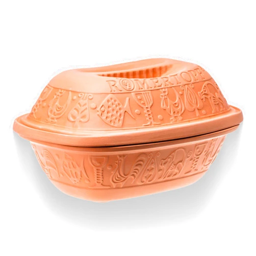 Romertopf Römertopf 11105 Clay Roaster | Non-Stick Dutch Oven | Healthy Clay Pot Cooking | Clay Baker | Versatile Cooking Vessel - 3.2 Quarts (3 Liters) for up to 4 people
