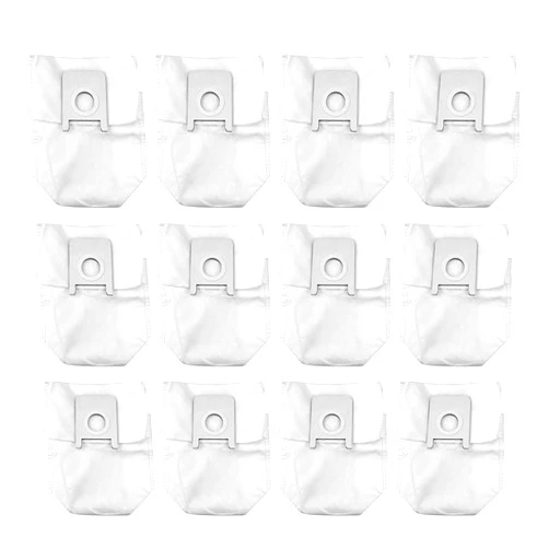 Odashen 12 Pack Dust Bag Garbage Storage Bag Accessories for Roidmi EVE Plus Robot Vacuum Cleaner