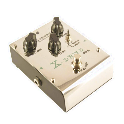 MIMIDI Biyang Overdrive Pedal, Guitar Effect Pedal Changeable Chip Overdrive Guitar Pedals True Bypass Normal, Bright, Warm 3 Tone