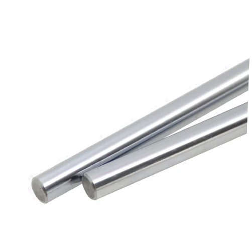 ReliaBot 2PCs 8mm x 350mm (.315 x 13.78 inches) Case Hardened Chrome Plated Linear Motion Rod Shaft Guide - Metric h8 Tolerance