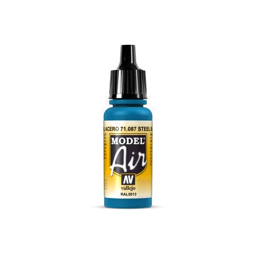 Vallejo Model Air 71087 Steel Blue (17ml)