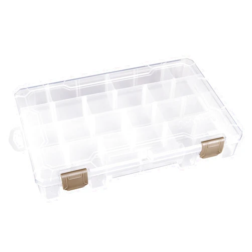 ArtBin Floss Finder Box: Clear Sewing Organizer with 6 Compartments, 12 Dividers, Durable - Perfect for Embroidery Floss and Small Sewing Supplies Storage