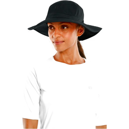 Coolibar UPF 50+ Women's Brighton Chlorine Resistant Bucket Hat - Sun Protective