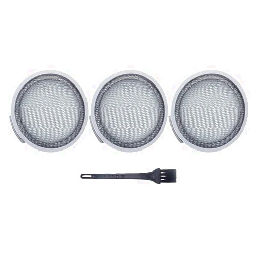 KITQLPG Robot Vacuum Cleaner Accessories Filter Brush/Fit for Xiaomi Mjia Mi SCWXCQ01RR Roborock H6 Handheld SKV4060GL Spare Parts(3PCS)