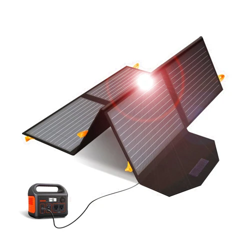 FlexSolar [Upgraded] FlexSolar 60W Portable Solar Panels Chargers QC3.0 USB-A USB-C DC5521 8mm Output Foldable IP65 Waterproof Power Emergency Camping for Small Power Station Generator Tablets Battery Packs