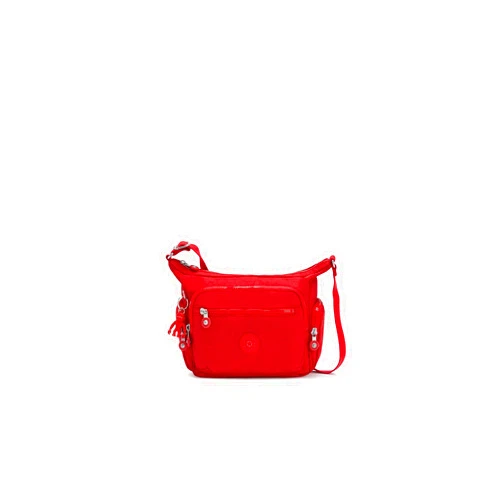 Kipling Womens Gabbie Small Bag, Lightweight Everyday Purse, Casual Shoulder Bag Crossbody, Red Rouge, Small US