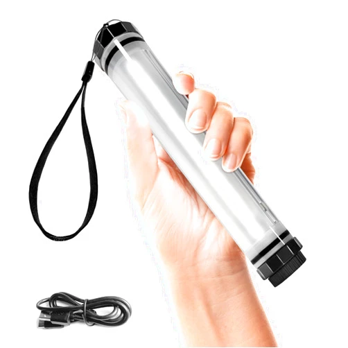 SunJack LightStick – Waterproof Rechargeable Light with Power Bank, Hiking, Backpacking and Camping Essentials Gear Accessories, Emergency Survival and Hurricane Preparedness Items Supplies