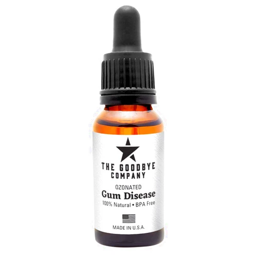 The Goodbye Company Ozonated Gum Disease Treatment - Effective and Natural Home Remedy for Treating Oral Gum Disease and Gingivitis - 100% Pure Neem and Clove Essential Oils for Complete Oral Health