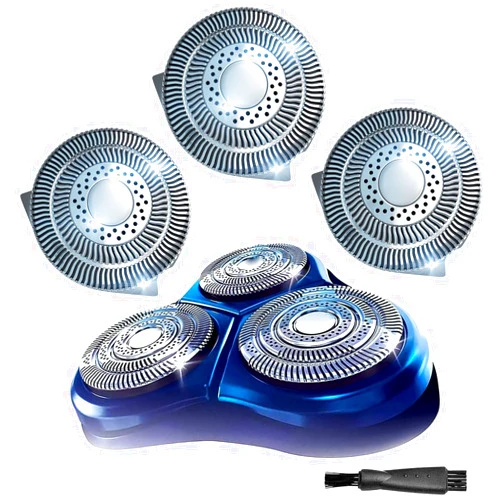 JIANCENGYU HQ9 Replacement Heads Blades for Philips Norelco Electric Shaver Razor Triple Track Head SpeedXL HQ9080 HQ9070 HQ8240/8260 PT920 8140XL 8150XL 8160XL 8170XL…Upgraded HQ9 Replacement Shaving Blades