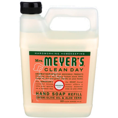 MRS. MEYER'S CLEAN DAY Mrs. Meyer's Hand Soap liq refl Geranm 33 Fz Geranium 33 Fl Oz (Pack of 1)