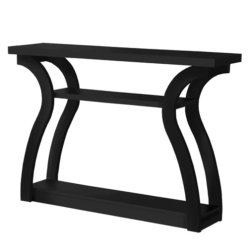 Monarch Specialties I CONSOLE TABLE, BLACK