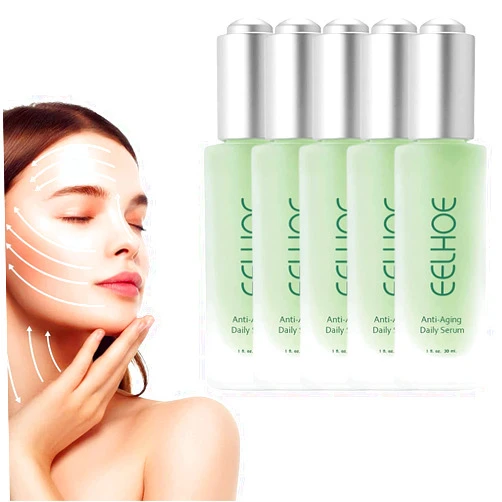 Oeand Advanced Deep Anti-wrinkle Serum, Anti Aging Daily Serum, Deep Wrinkle Serum, Reskin Advanced Deep Anti-wrinkle Serum, Collagen Brightening Serum Suitable for All Skin Types (5Pcs)
