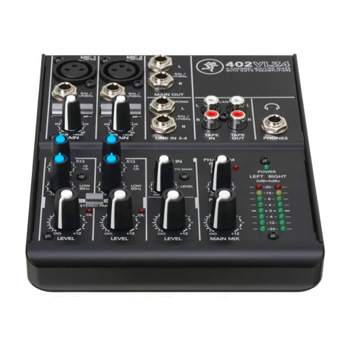 Mackie 402VLZ4, 4-channel Ultra Compact Mixer with High Quality Onyx Preamps