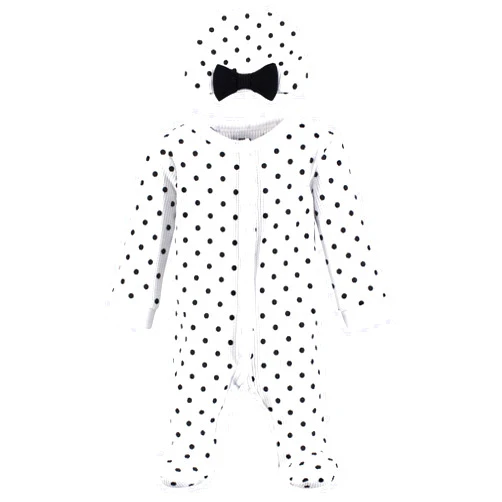 Hudson Baby Unisex Baby Thermal Preemie Sleep and Play and Cap