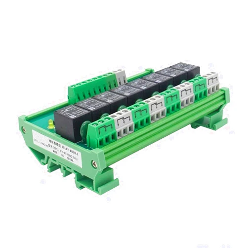 GAEYAELE 8 Channel Relay Module AC/DC 12V PLC Relay