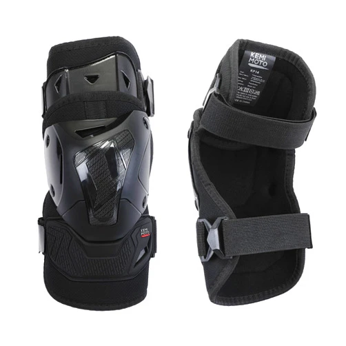 KEMIMOTO CE Level 1 Motorcycle Knee Guards Pads for Men Powersports Protective Motocross/Racing/Dirt Bike/Skateboard Gear