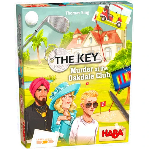 HABA 305941 The Key – Murder at The Oakdale Club- an Investigation Game for Ages 8 + English Version (Made in Germany)