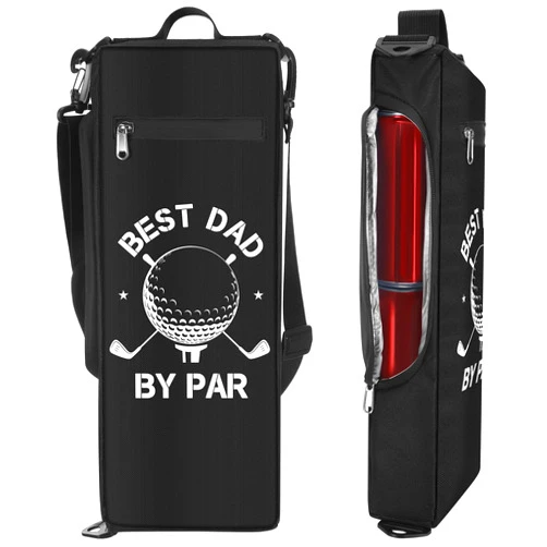 Abbylike Christmas Golf Gifts for Men Golf Cooler Bag Accessories Golfers Cooler Bag Insulated Cooler Holds a 6 Pack of Cans or Two Wine Bottles Xmas Golf Storage Accessories Gifts for Men