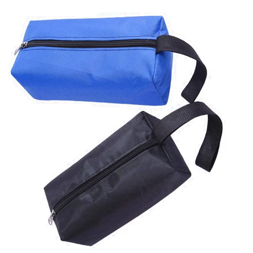 Angoily 2pcs Hardware Kit Tool Storage Bag Bags for Tools Electrician Organizer Pouch Zipper Utility Tool Bags Tool Bag with Zipper Organizer for Storage Tools Tool Bag Pouch Oxford Cloth