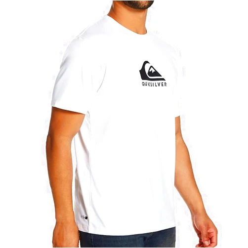 Quiksilver Men's Standard Solid Streak Short Sleeve Rashuguard UPF 50 Sun Protection Surf Shirt