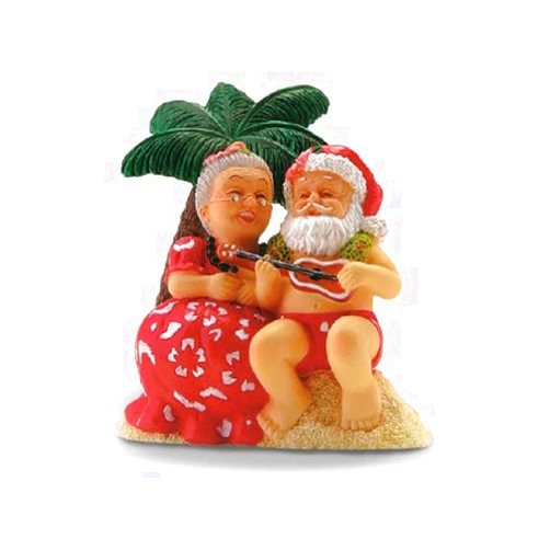 Island Heritage Serenading Santa Ornament