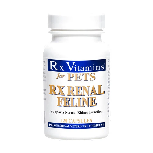 Rx Vitamins Rx Renal Feline, 120 Capsules