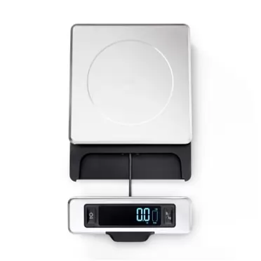 OXO Good Grips 11-Pound Stainless Steel Food Scale with Pull-Out Display