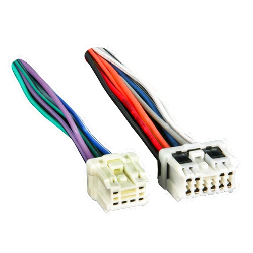 Metra Reverse Wiring Harness 71-7550 for Select 1995-up Nissan Vehicles Into OEM Radio