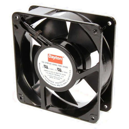 Dayton Axial Fan 115 Volts AC; 14 Watts; 105 CFM; Model 3VU65
