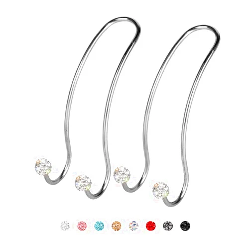 SAVORI Auto Hooks Bling Car Hangers Organizer Seat Headrest Hooks Strong and Durable Backseat Hanger Storage Universal for SUV Truck Vehicle 2 Pack (White)