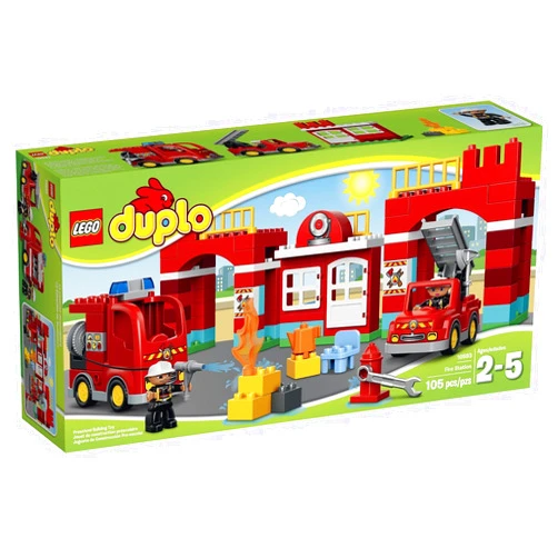 LEGO DUPLO Town 10593 Fire Station Building Kit