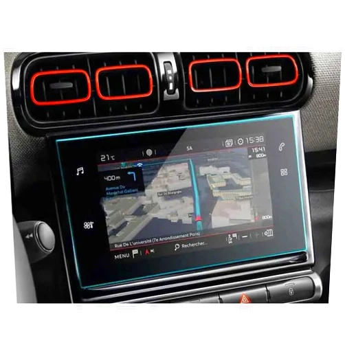 Conpert Screen Protector for Citroen C3 AIRCROSS 2021, 1PCS Car GPS Navigation Screen Protector