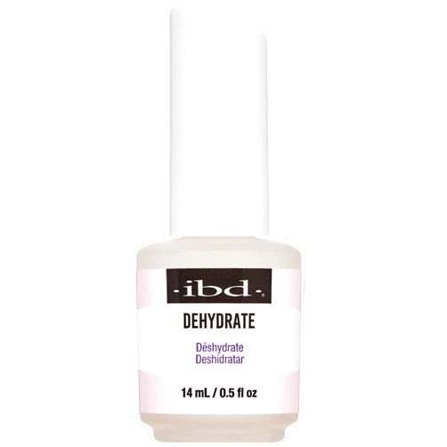 ibd Dehydrate – Nail Dehydrator for Gel & Acrylic Nails, Nail Prep Solution, Long-Lasting Adhesion & Quick-Drying Formula, 0.5 fl oz