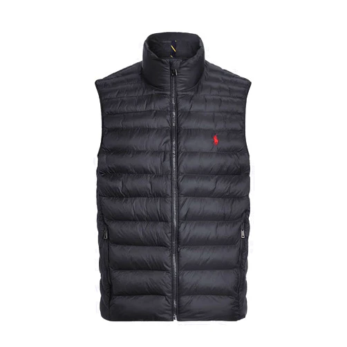 Polo Ralph Lauren Polo Mens Pony Logo Down Puffer Vest (XL) Black