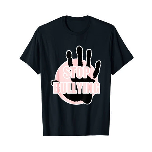 Ich werde dein Freund sein & Anti Mobbing Design Anti-Barbling Design - Stop Bugging T-Shirt