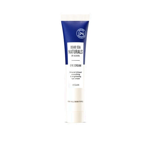 AHAVA DEAD SEA NATURALS Dead Sea Naturals Eye Cream - Refreshing gel-cream for the eye area, helps smooth away fine lines, reduces the appearance of puffiness & dark circles, with exclusive Dead Sea Minerals, 0.5 Fl.Oz