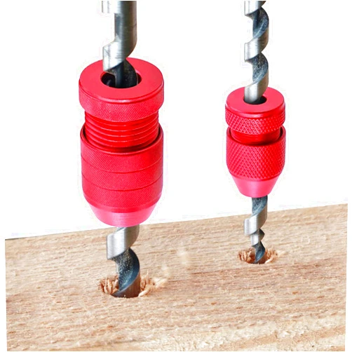 RUITOOL Drill Depth Stop for Drill Bits, Adjustable Drill Stop Applicable Drill Size Range 5/64