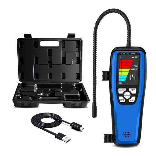 Simbow Refrigerant Leak Detector for Heated Pumps, Simbow ALD-200 Halogen Leak Detector, Freon Detector and Leakage Tester with Rechargeable Battery for HVAC, Car, Refrigerator R410A, R407C, R32, R1234ze